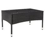 Ensemble de patio 4 pièces Abdul de SAFAVIEH. - 42 L x 23 P x 33 H