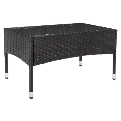 Ensemble de patio 4 pièces Abdul de SAFAVIEH. - 42 L x 23 P x 33 H