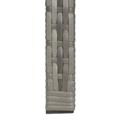 Ensemble de salon de jardin 4 pièces SAFAVIEH Aboka en osier et acier - 42 l x 21 p x 31 h
