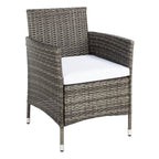 Ensemble de jardin d'extérieur SAFAVIEH Bandele 4 pièces - 41 l x 23 P x 31 H