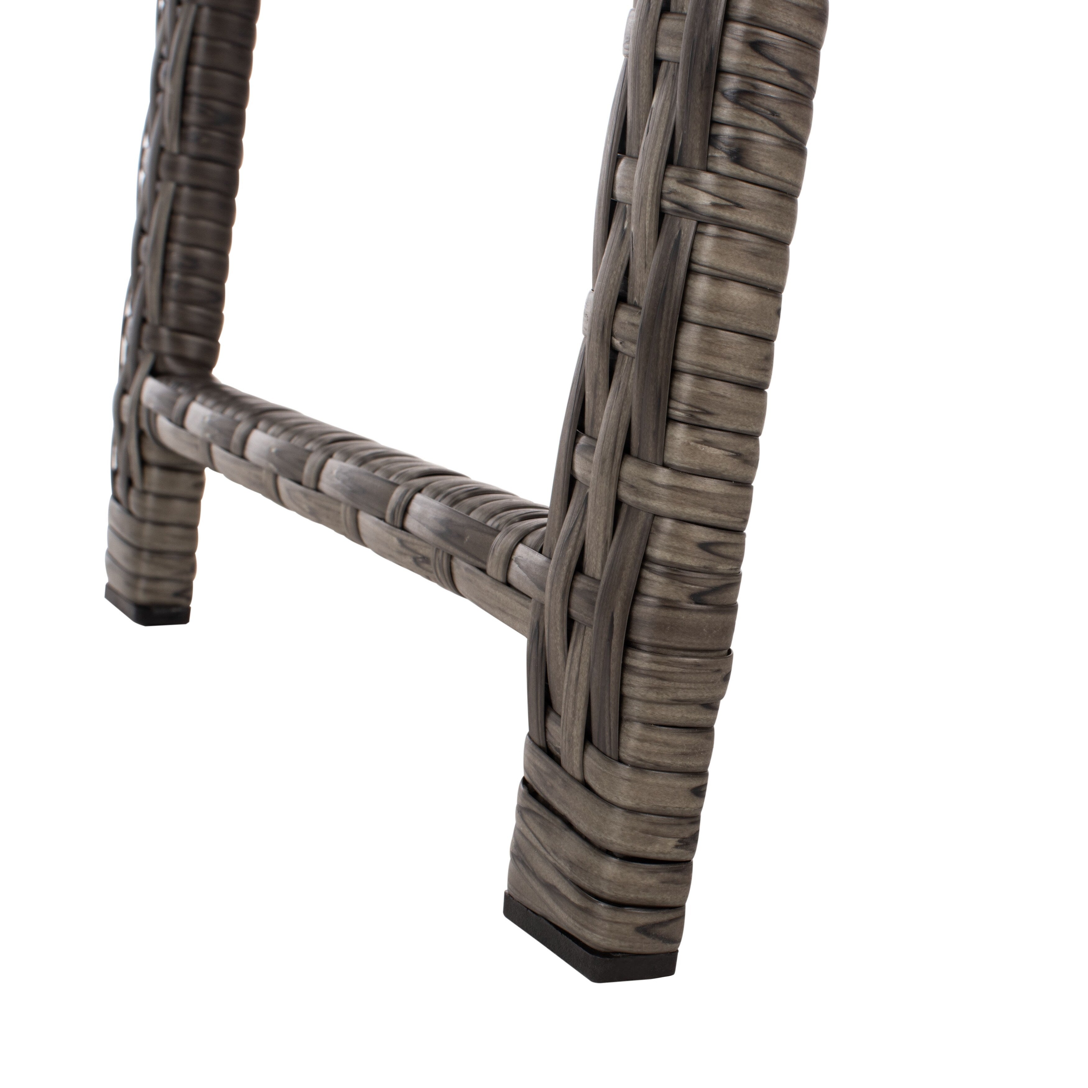 Ensemble de chaises longues d'extérieur Blaguna 3 pièces SAFAVIEH - 83 x 20 x 24 cm