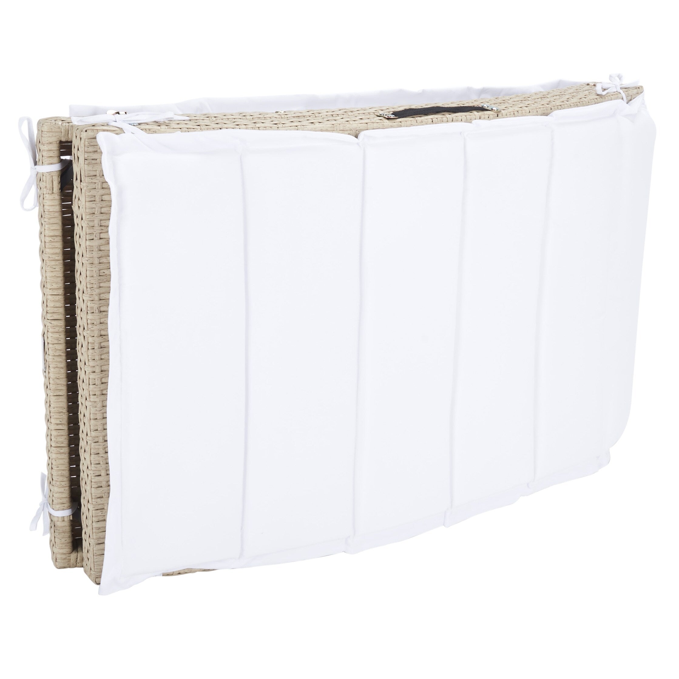 Ensemble de chaises longues d'extérieur Blaguna 3 pièces SAFAVIEH - 83 x 20 x 24 cm