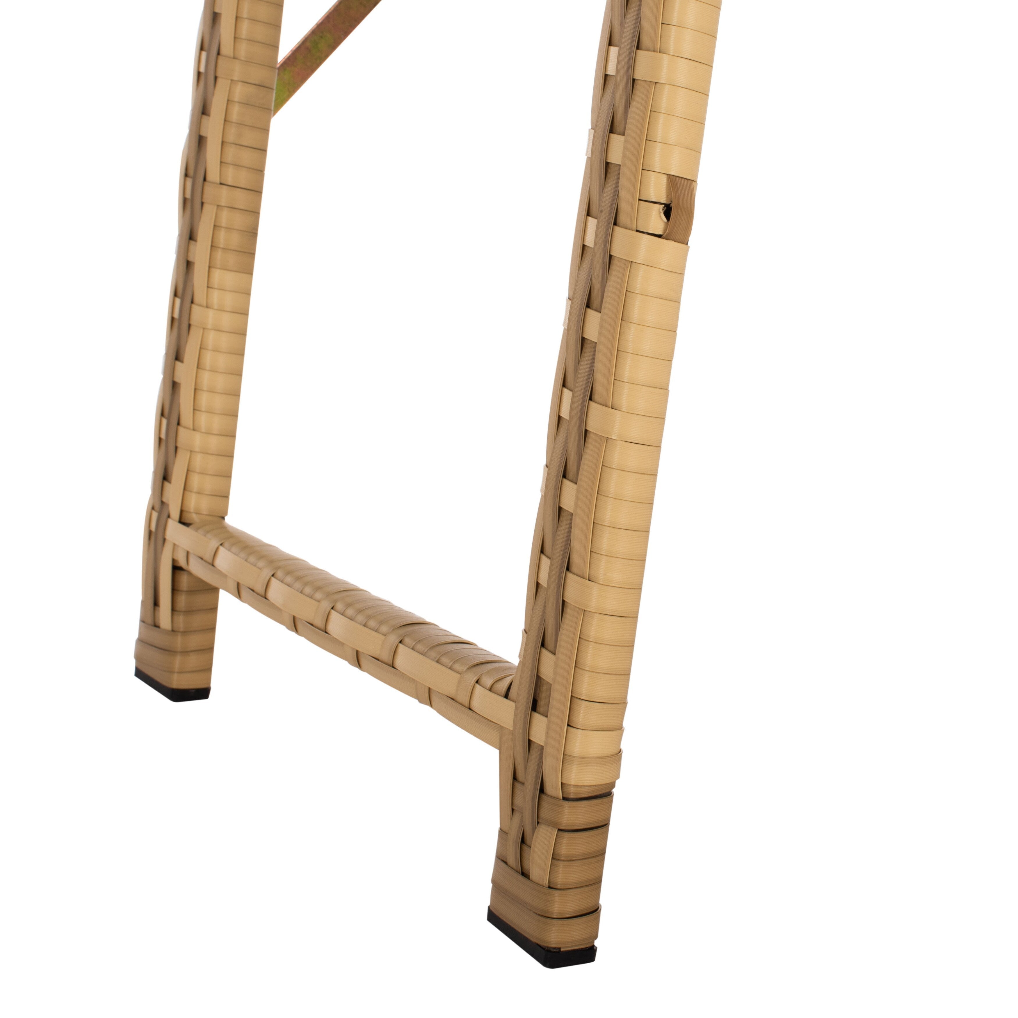 Ensemble de chaises longues d'extérieur Blaguna 3 pièces SAFAVIEH - 83 x 20 x 24 cm