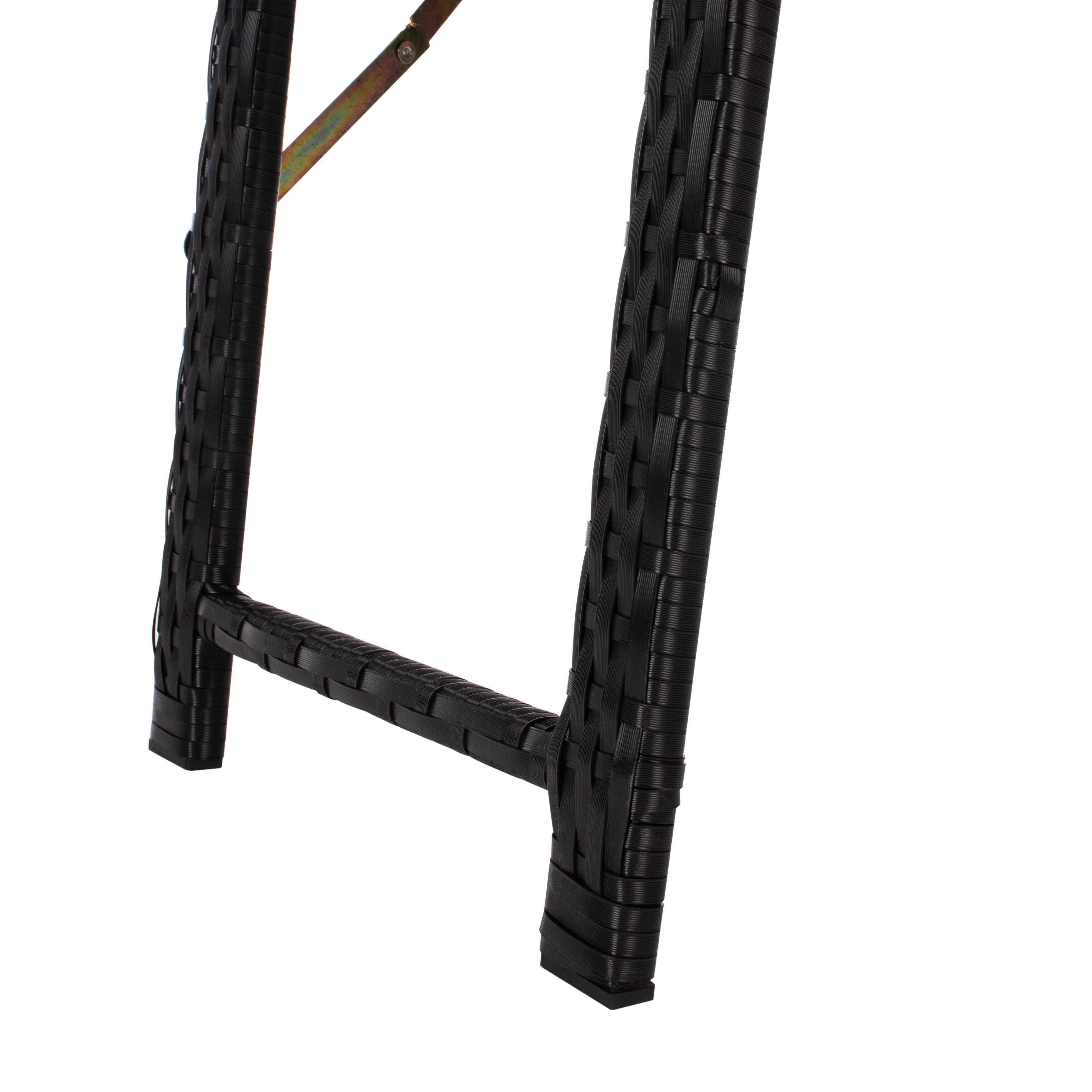 Ensemble de chaises longues d'extérieur Blaguna 3 pièces SAFAVIEH - 83 x 20 x 24 cm