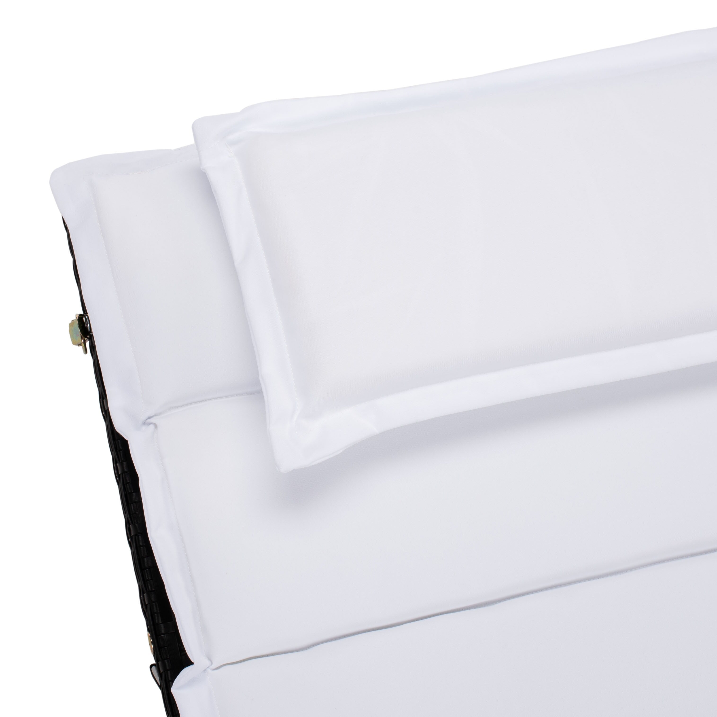 Ensemble de chaises longues d'extérieur Blaguna 3 pièces SAFAVIEH - 83 x 20 x 24 cm