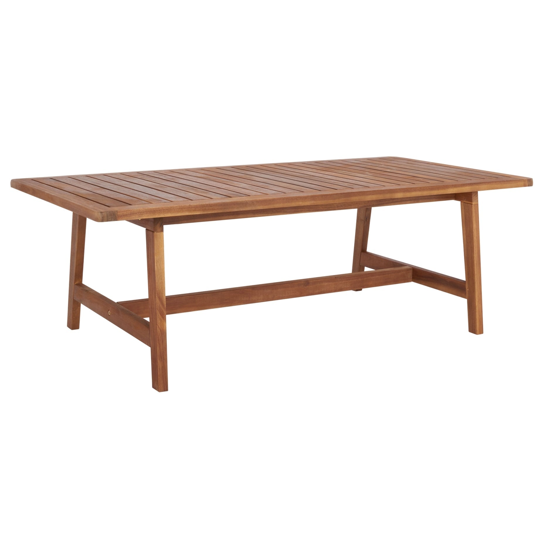 Service à café d'extérieur SAFAVIEH Blaze 5 pièces en bois d'acacia - 22 l x 45 p x 15 h