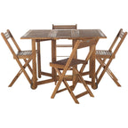Ensemble de salle à manger d'extérieur 5 pièces SAFAVIEH Brandy - 43 x 35 x 29 cm