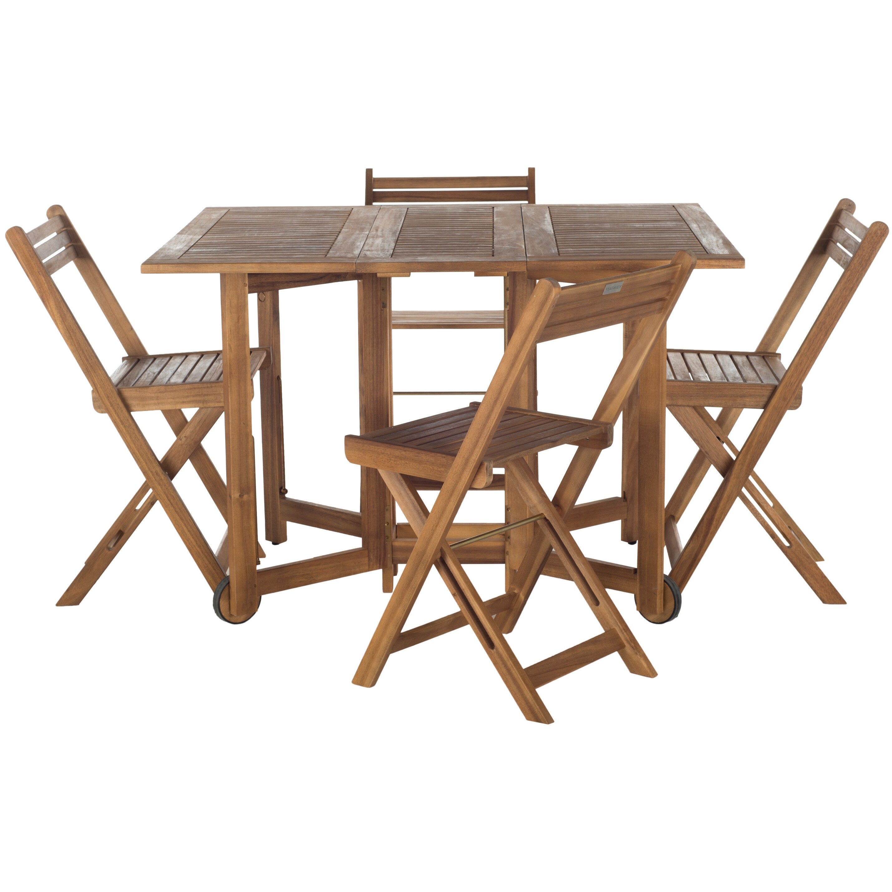 Ensemble de salle à manger d'extérieur 5 pièces SAFAVIEH Brandy - 43 x 35 x 29 cm
