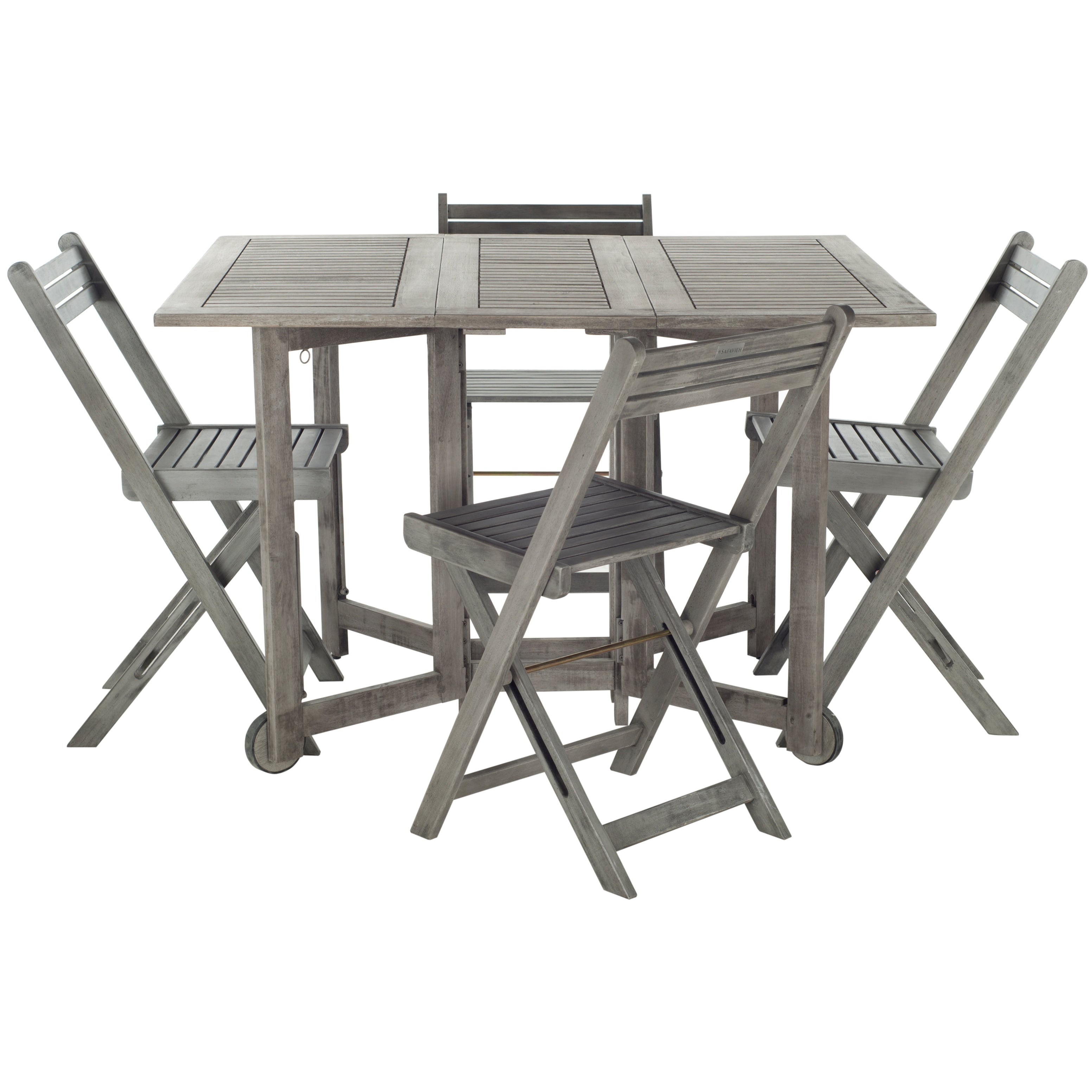 Ensemble de salle à manger d'extérieur 5 pièces SAFAVIEH Brandy - 43 x 35 x 29 cm