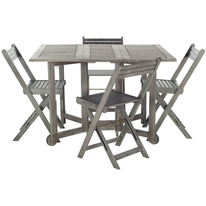 Ensemble de salle à manger d'extérieur 5 pièces SAFAVIEH Brandy - 43 x 35 x 29 cm