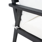 Ensemble de jardin d'extérieur SAFAVIEH Deacon 4 pièces. - 49 L x 30 P x 31 H