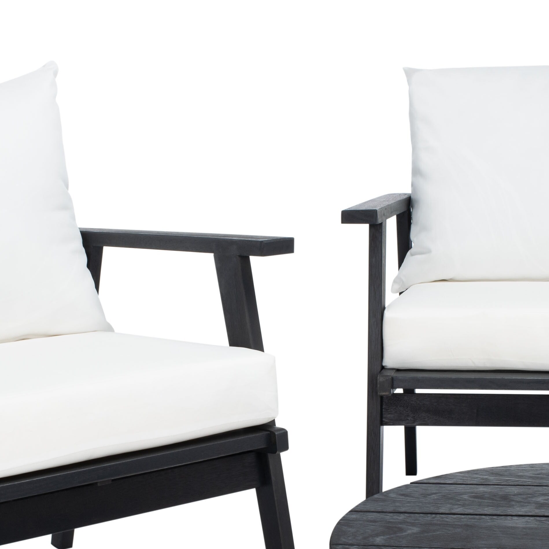 Ensemble de jardin d'extérieur SAFAVIEH Deacon 4 pièces. - 49 L x 30 P x 31 H