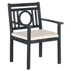 Ensemble de salle à manger d'extérieur 5 pièces en bois d'acacia SAFAVIEH Dorinne - 35 l x 35 p x 30 h