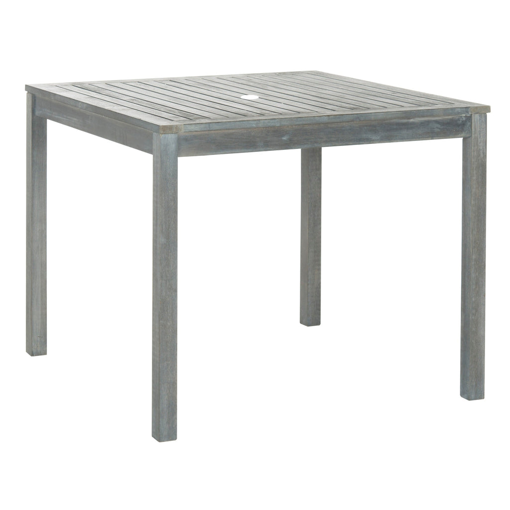 Ensemble de salle à manger d'extérieur 5 pièces en bois d'acacia SAFAVIEH Dorinne - 35 l x 35 p x 30 h