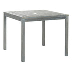 Ensemble de salle à manger d'extérieur 5 pièces en bois d'acacia SAFAVIEH Dorinne - 35 l x 35 p x 30 h