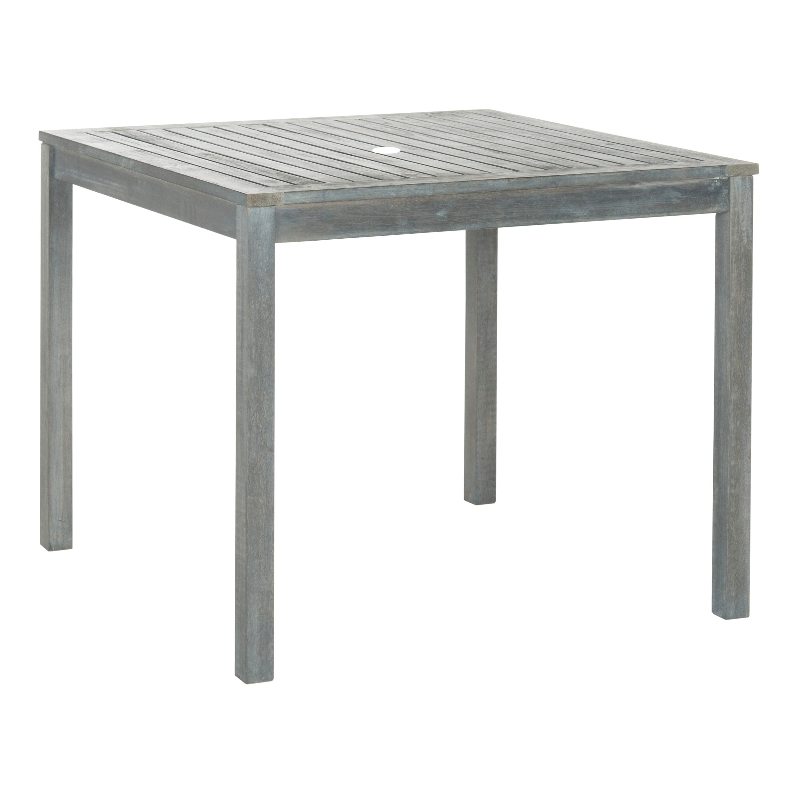 Ensemble de salle à manger d'extérieur 5 pièces en bois d'acacia SAFAVIEH Dorinne - 35 l x 35 p x 30 h