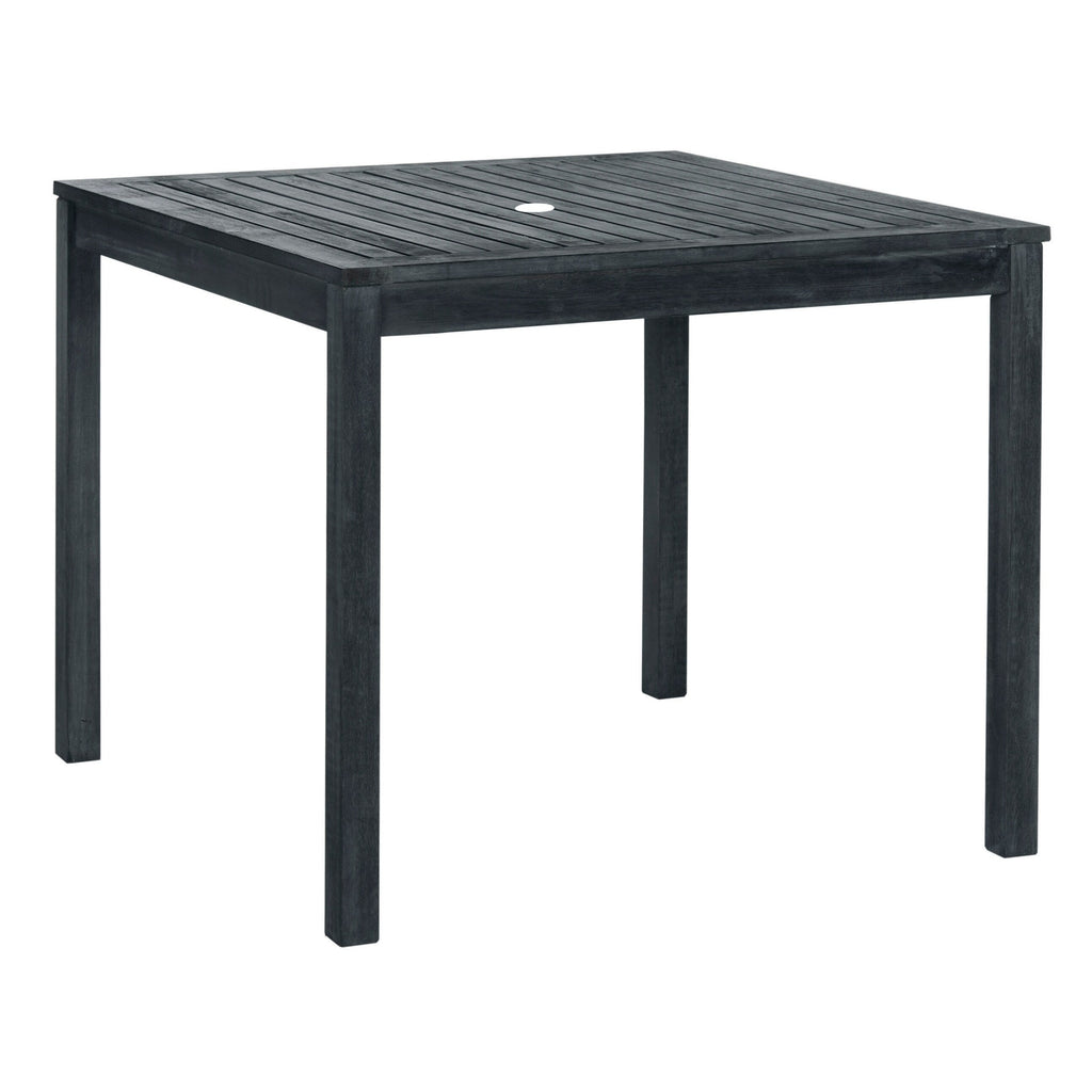 Ensemble de salle à manger d'extérieur 5 pièces en bois d'acacia SAFAVIEH Dorinne - 35 l x 35 p x 30 h