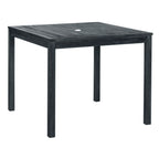 Ensemble de salle à manger d'extérieur 5 pièces en bois d'acacia SAFAVIEH Dorinne - 35 l x 35 p x 30 h