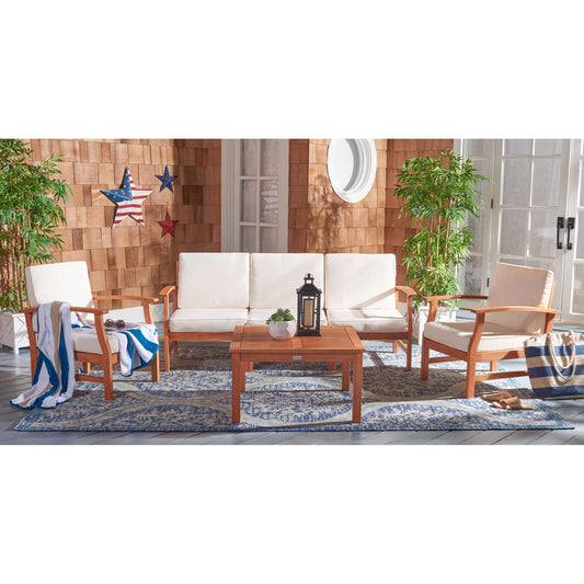 Ensemble de patio 4 pièces SAFAVIEH Outdoor Edit - 32 L x 32 P x 18 H