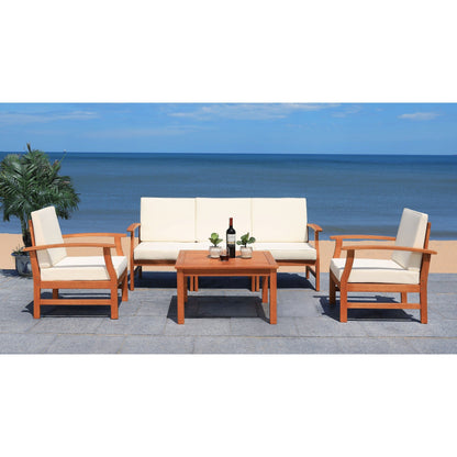 Ensemble de patio 4 pièces SAFAVIEH Outdoor Edit - 32 L x 32 P x 18 H