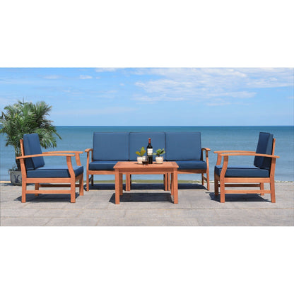 Ensemble de patio 4 pièces SAFAVIEH Outdoor Edit - 32 L x 32 P x 18 H