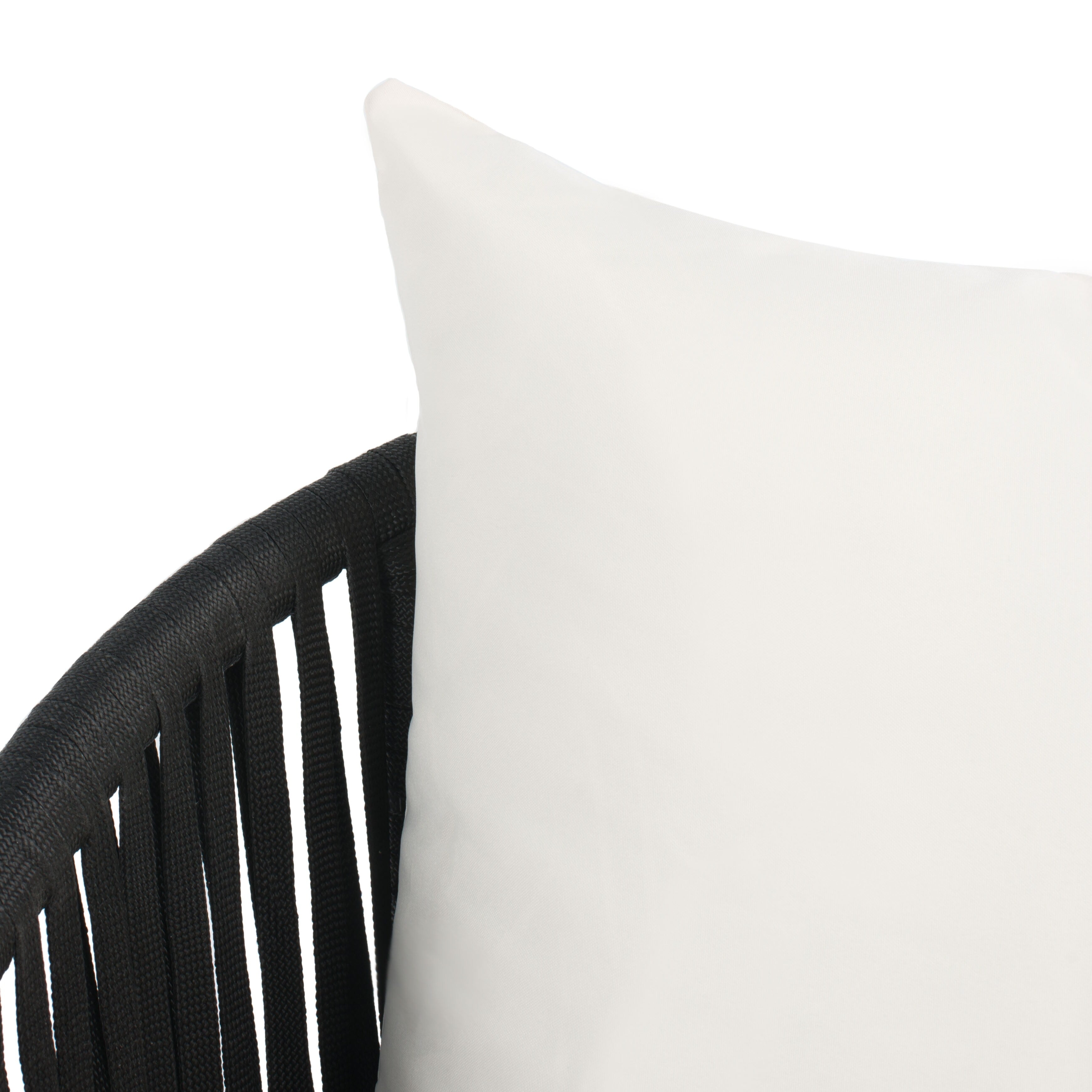Ensemble de jardin extérieur SAFAVIEH Endorina 4 pièces en corde – 54 l x 30 p x 28 h