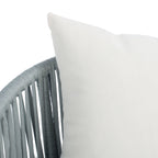 Ensemble de jardin extérieur SAFAVIEH Endorina 4 pièces en corde – 54 l x 30 p x 28 h