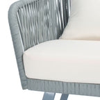 Ensemble de jardin extérieur SAFAVIEH Endorina 4 pièces en corde – 54 l x 30 p x 28 h