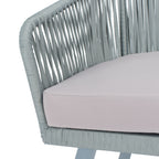 Ensemble de jardin extérieur SAFAVIEH Endorina 4 pièces en corde – 54 l x 30 p x 28 h