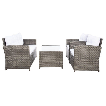 Ensemble de patio SAFAVIEH Outdoor Eranda 4 pièces - 48 L x 30 P x 26 H