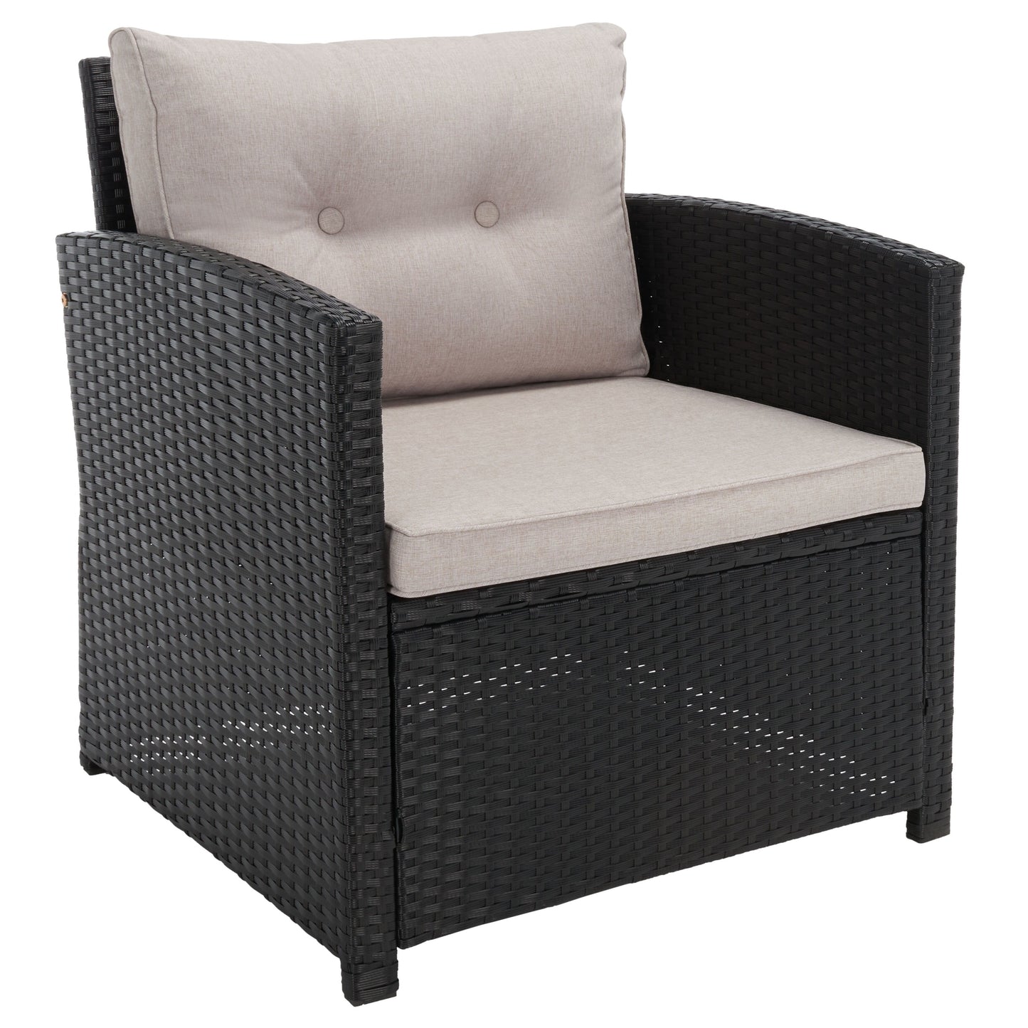 Ensemble de patio SAFAVIEH Outdoor Eranda 4 pièces - 48 L x 30 P x 26 H