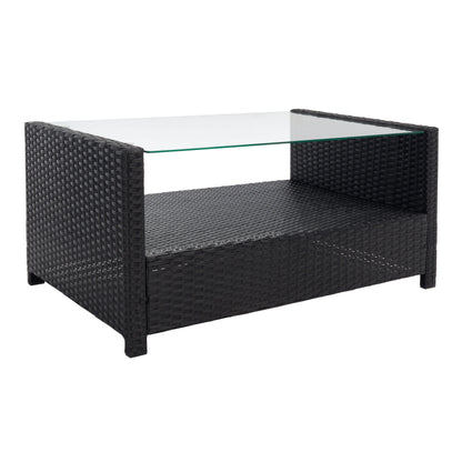 Ensemble de patio SAFAVIEH Outdoor Eranda 4 pièces - 48 L x 30 P x 26 H