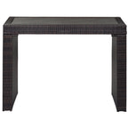 SAFAVIEH Ensemble de bar extérieur Euda (7 pièces) - 29Lx59Px42H