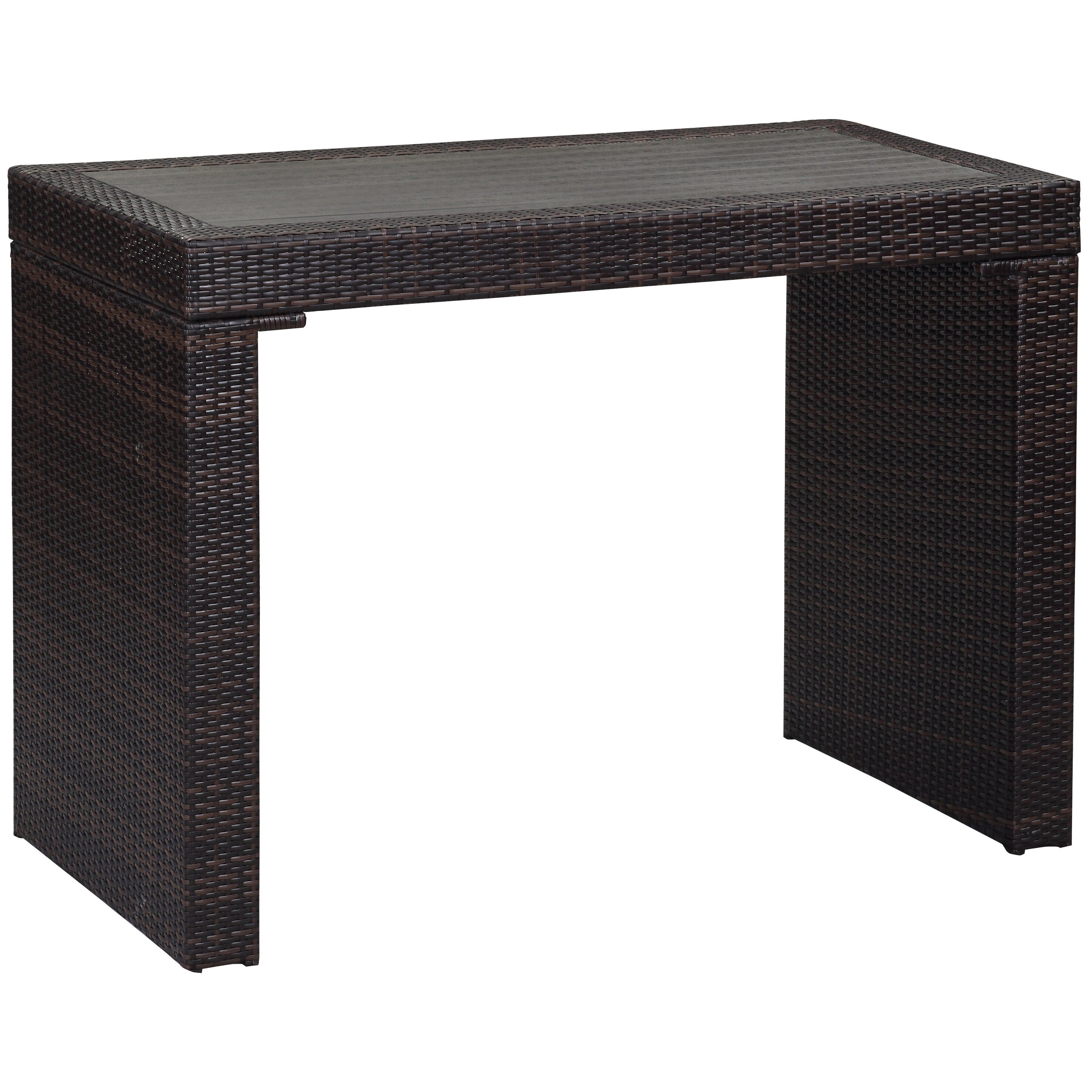 SAFAVIEH Ensemble de bar extérieur Euda (7 pièces) - 29Lx59Px42H