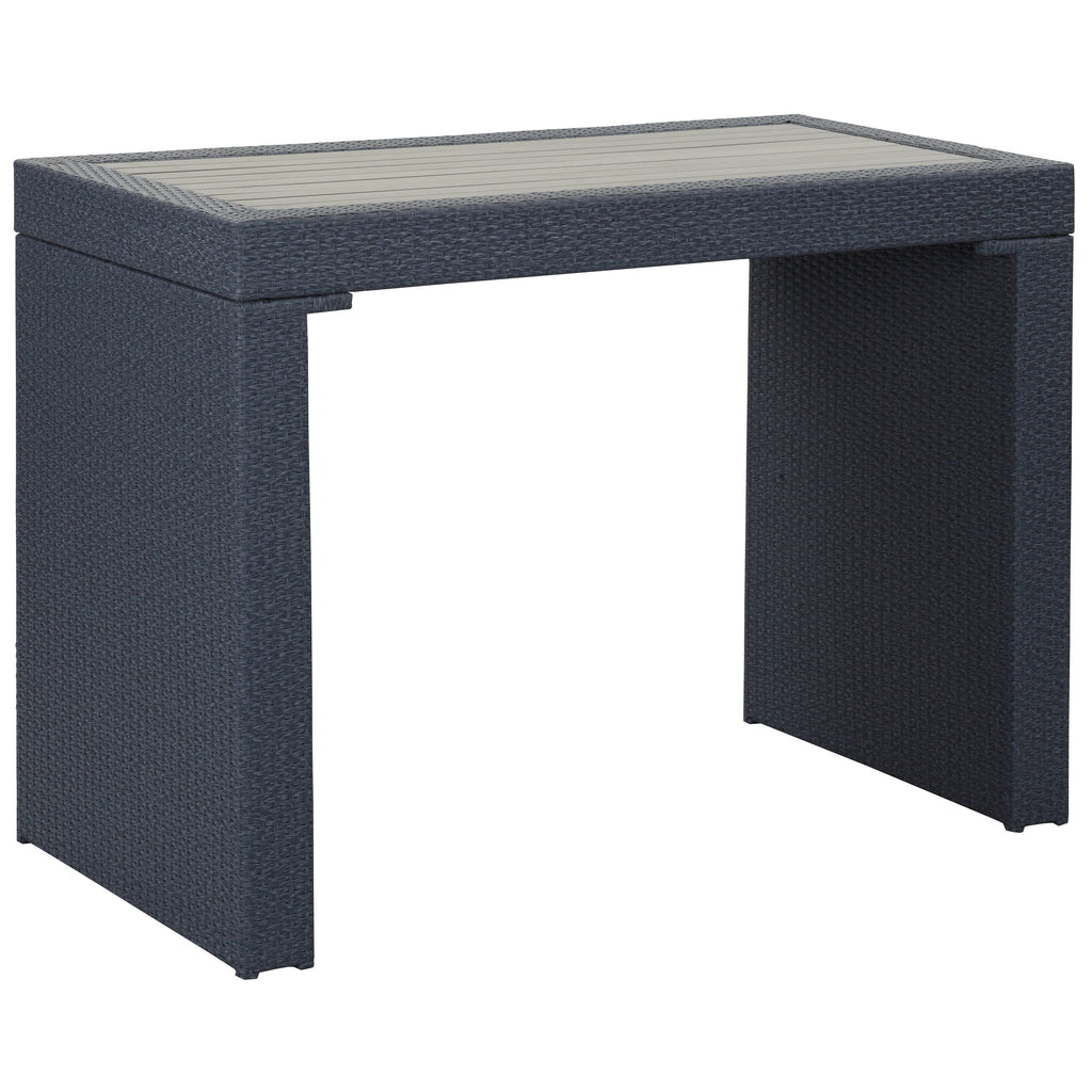 SAFAVIEH Ensemble de bar extérieur Euda (7 pièces) - 29Lx59Px42H