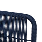 Ensemble de jardin d'extérieur SAFAVIEH Jaliyah en corde grise, 4 pièces - 39 l x 24 p x 15 h
