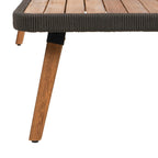 Ensemble de salon d'extérieur Jaliyah 4 pièces en corde SAFAVIEH - 39 l x 25 p x 15 h