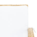 Ensemble de salon d'extérieur en osier SAFAVIEH Jeta 4 pièces - 43 L x 31 P x 26 H