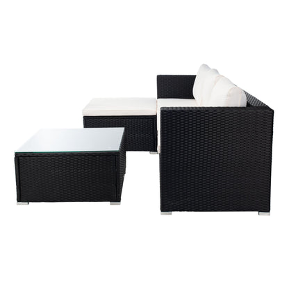 Ensemble de patio extérieur 3 pièces SAFAVIEH Lainey - 51 L x 26 P x 27 H