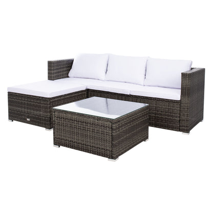Ensemble de patio extérieur 3 pièces SAFAVIEH Lainey - 51 L x 26 P x 27 H