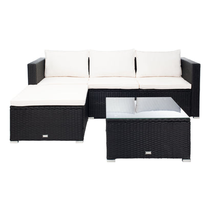 Ensemble de patio extérieur 3 pièces SAFAVIEH Lainey - 51 L x 26 P x 27 H