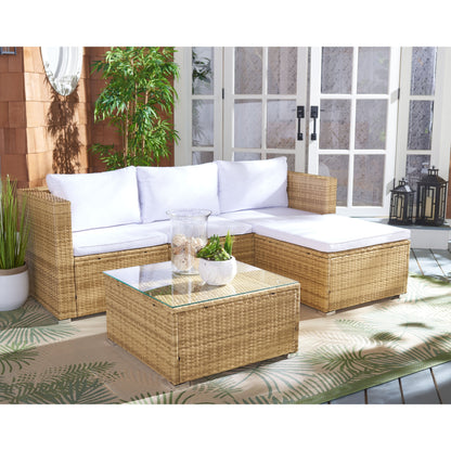 Ensemble de patio extérieur 3 pièces SAFAVIEH Lainey - 51 L x 26 P x 27 H