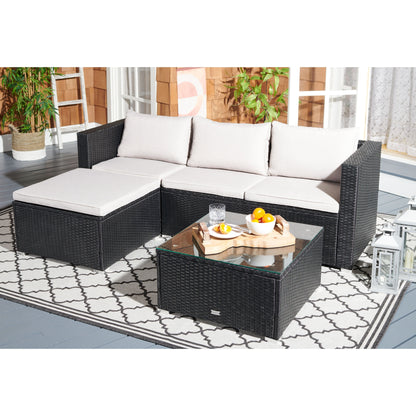 Ensemble de patio extérieur 3 pièces SAFAVIEH Lainey - 51 L x 26 P x 27 H