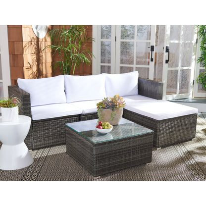 Ensemble de patio extérieur 3 pièces SAFAVIEH Lainey - 51 L x 26 P x 27 H