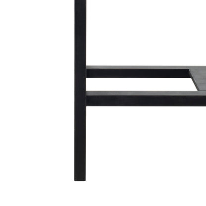 Ensemble de jardin 4 pièces Burbank de SAFAVIEH - Noir/Blanc - 44 L x 25 P x 34 H