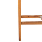 Ensemble de meubles d'extérieur SAFAVIEH Burbank en bois d'acacia brun, 4 pièces - 44 l x 25 P x 34 H