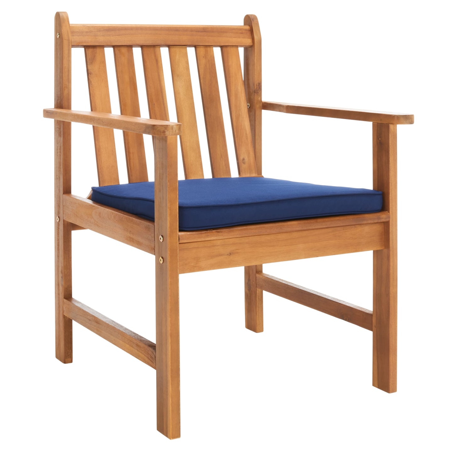 Ensemble de meubles d'extérieur SAFAVIEH Burbank en bois d'acacia brun, 4 pièces - 44 l x 25 P x 34 H