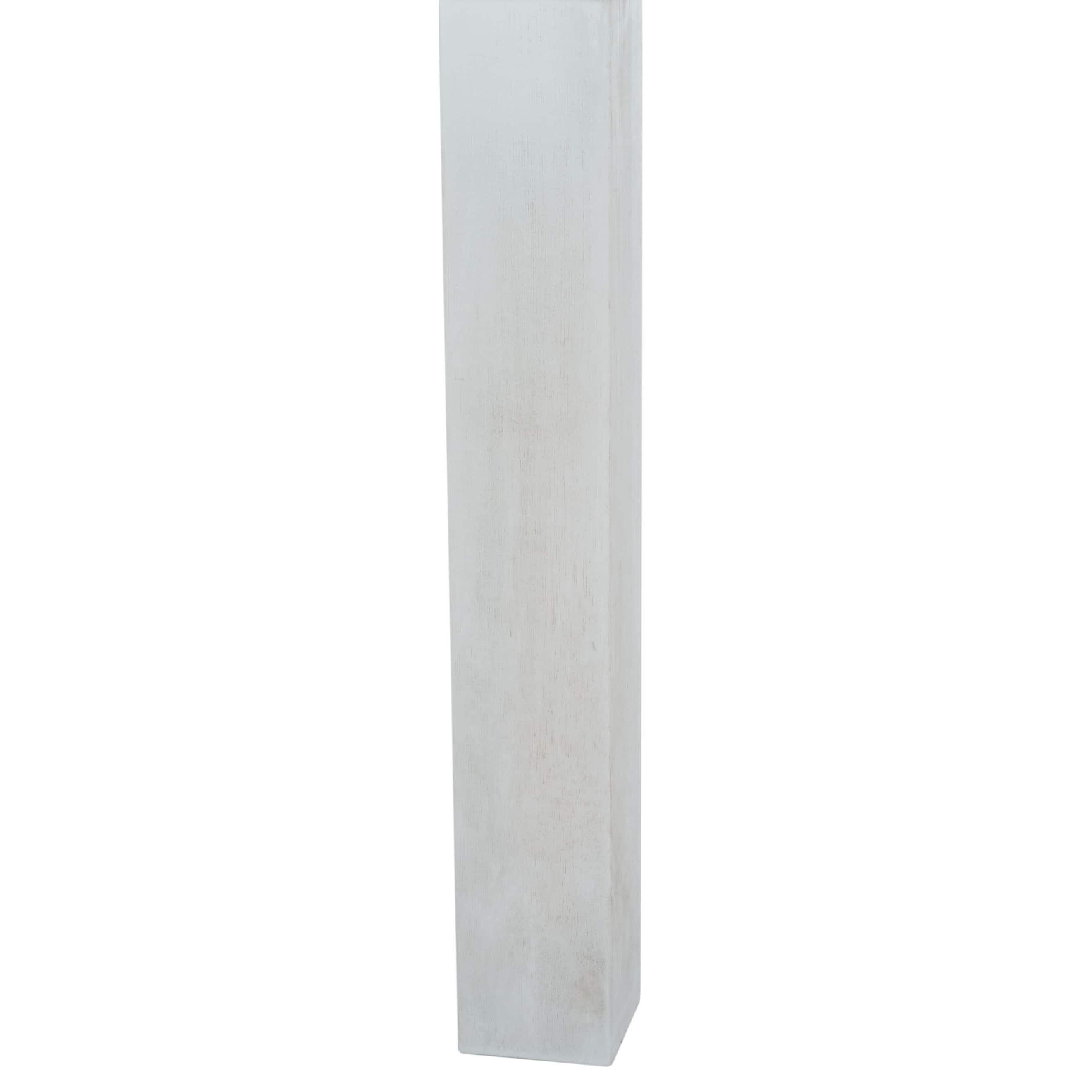 Ensemble de salle à manger d'extérieur SAFAVIEH Dario 3 pièces avec table de 140 cm de long et 2 bancs sans dossier – 140 cm de large x 81 cm de profondeur x 76 cm de haut