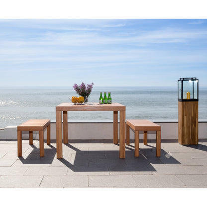Ensemble de salle à manger d'extérieur 3 pièces SAFAVIEH Dario - 59 L x 32 P x 30 H