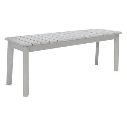 Ensemble de salle à manger d'extérieur SAFAVIEH Europa avec table et 2 bancs - 35 L x 60 P x 29 H